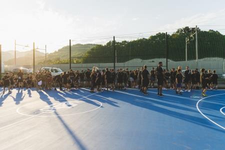 Fotografije z otvoritve košarkarskega igrišča Gorana Dragića 1